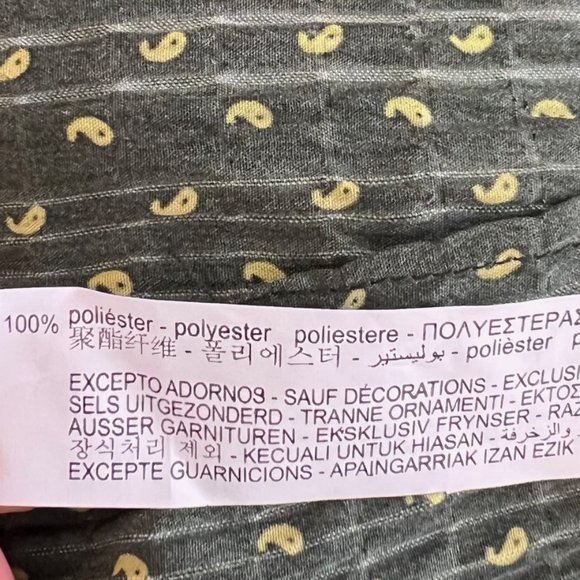 NEW Zara Sarong Style Boho Mini Skirt- Size M - Picture 15 of 15